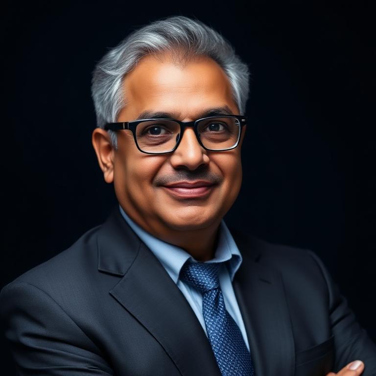 Portrait of CA Vikram Shah